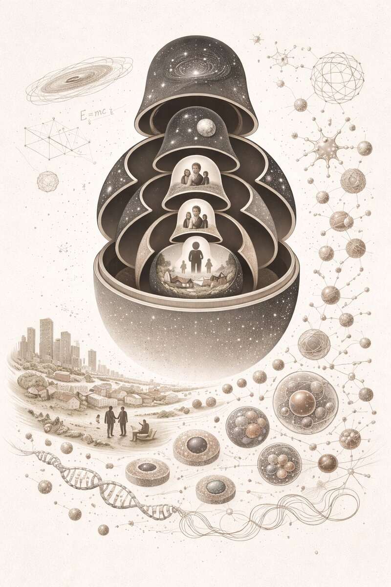 ¿El universo es una estructura fractal?